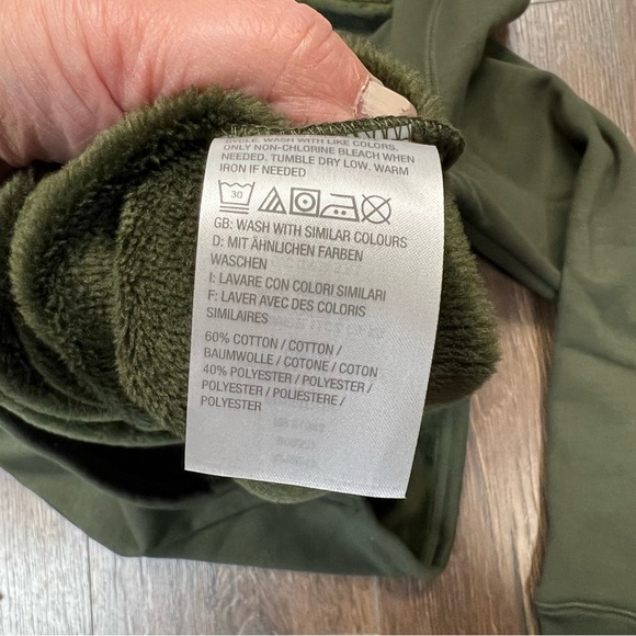 D&Co active quarter zip fleece lined sweatshirt SZ XS - Picture 4 of 4